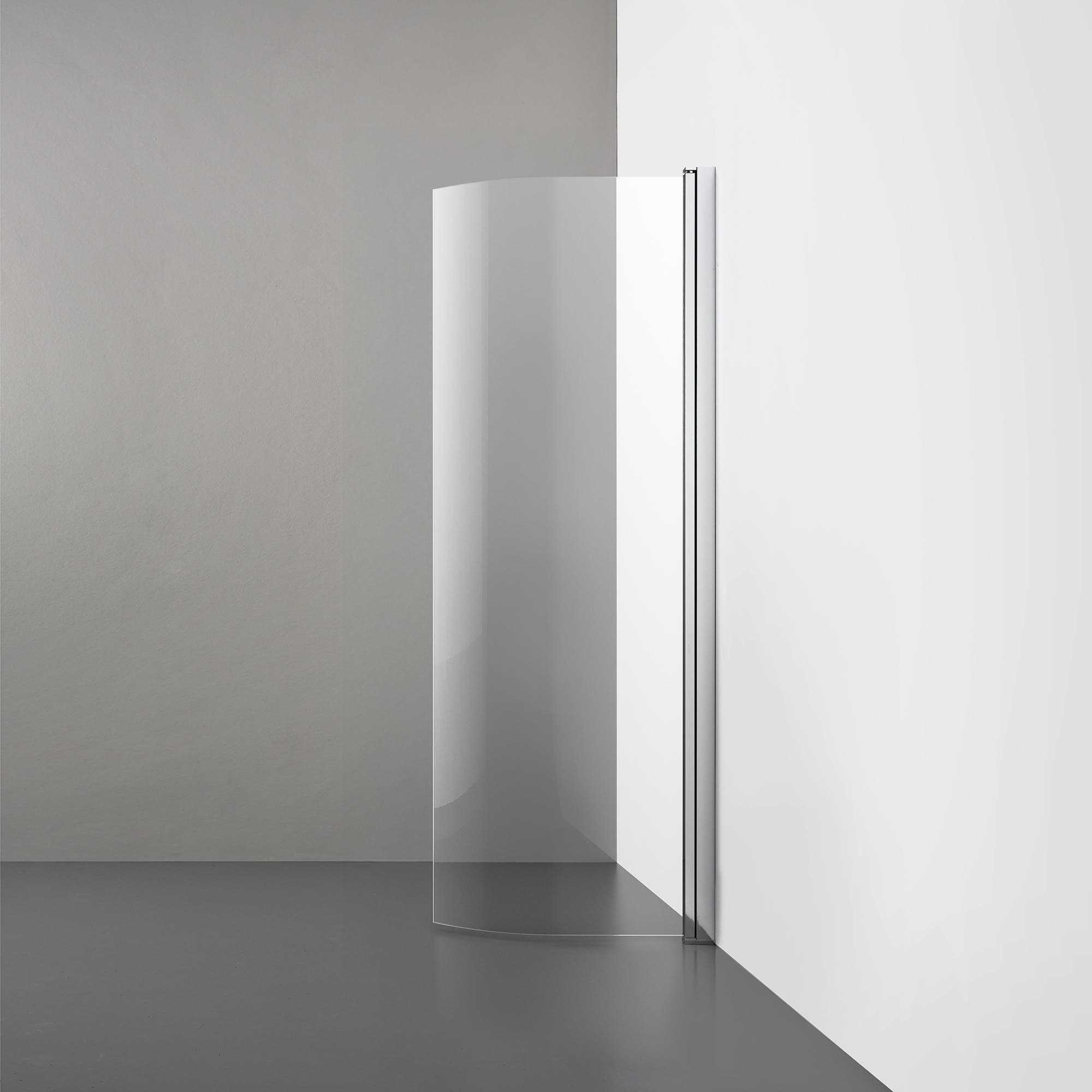 R3 Shower wall Curved door